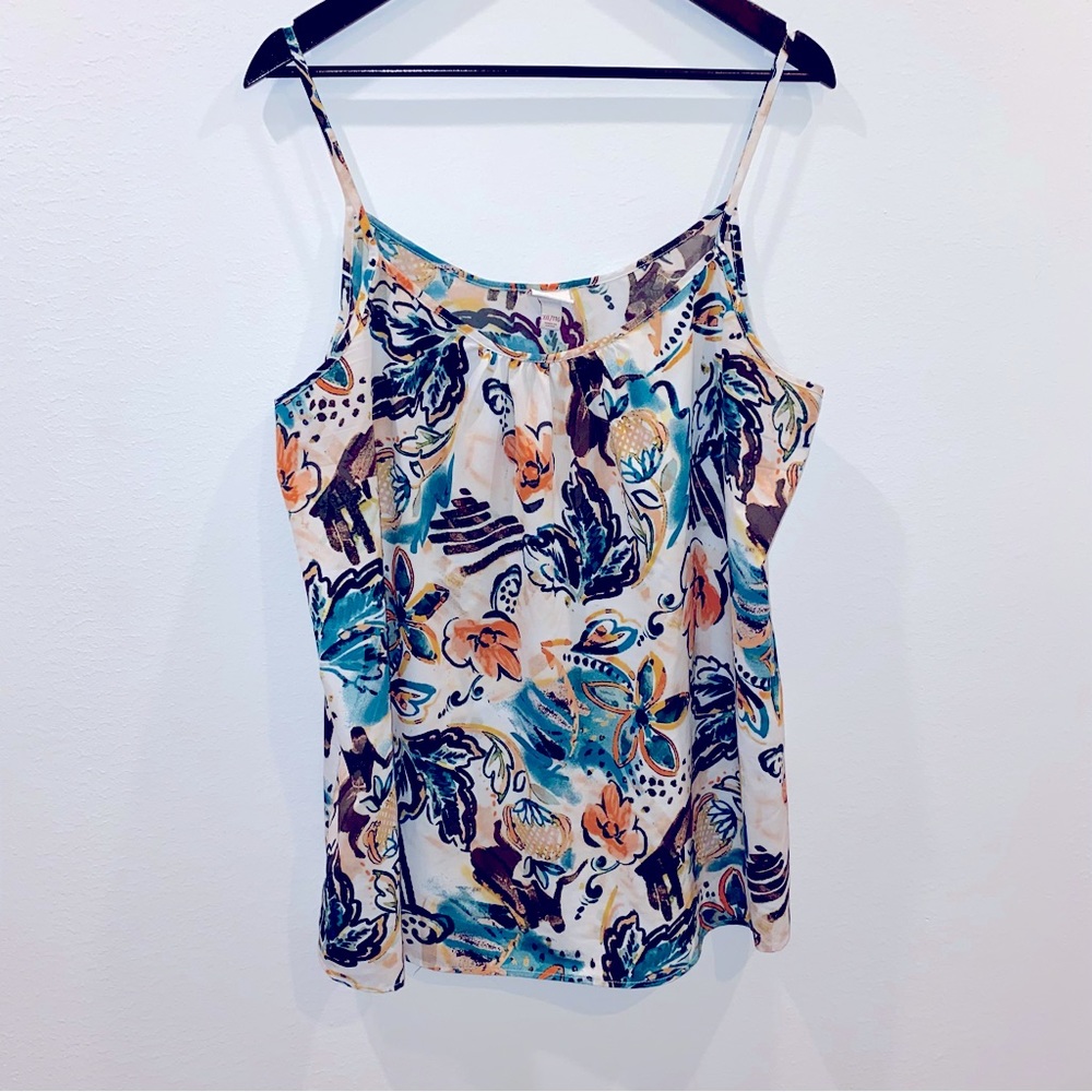 Target x Merona Printed tank - Size XXL